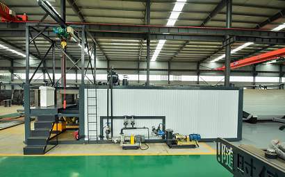 Our campany has received Papua New Guinea customer's Full payment for bag bitumen melter plant